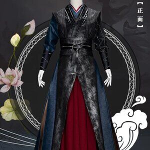 Leather Hanfu WEI WUXIAN Mo Dao Zu Shi Grandmaster Demonic Cultivation Cosplay L